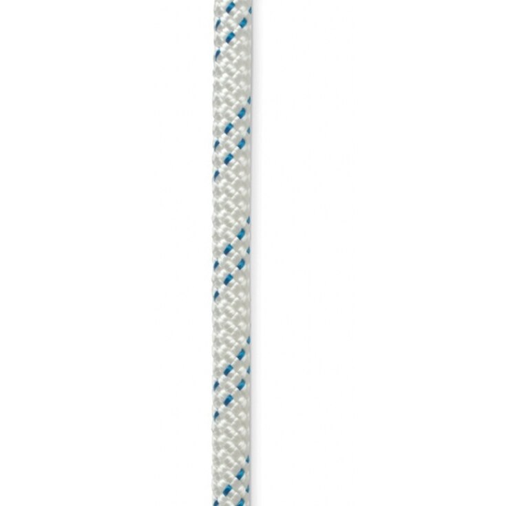 CMC Rescue New England Ropes KM III 3/8in Rope 150ft White w/Blue