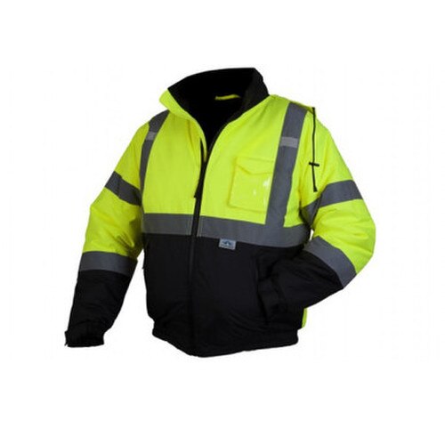 Pyramex RJ3210T Type R Class 3 Tall Black Bottom Bomber Jacket ...